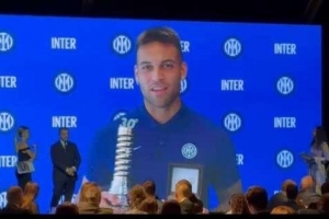 劳塔罗获意甲绅士奖：很高兴连续两年获奖，感谢为我投票的球迷们